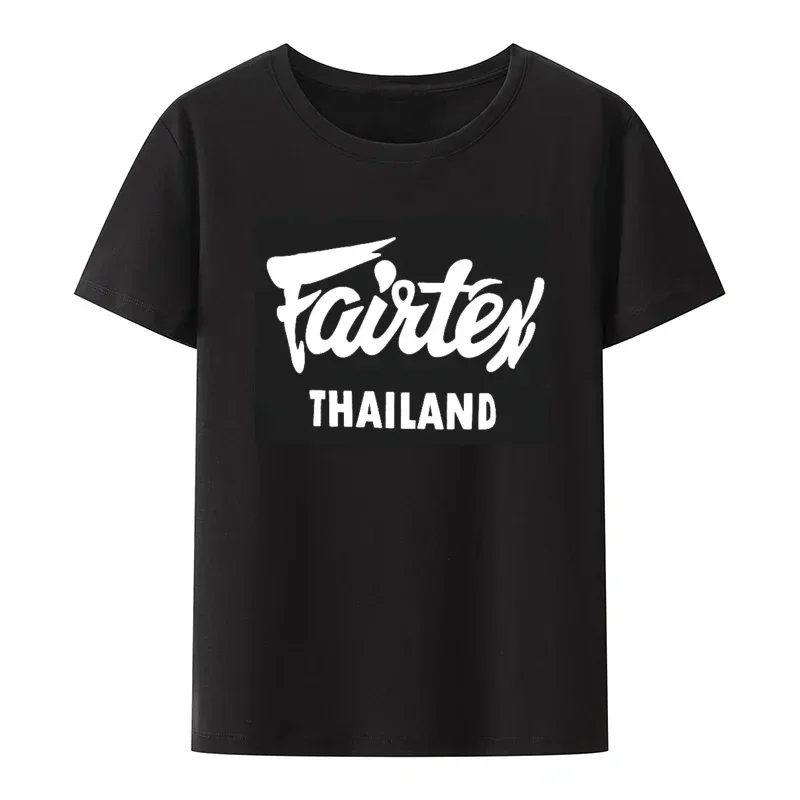 Thai Silk Blouse - Fairtex تايلاند تي شيرت أسود عادية