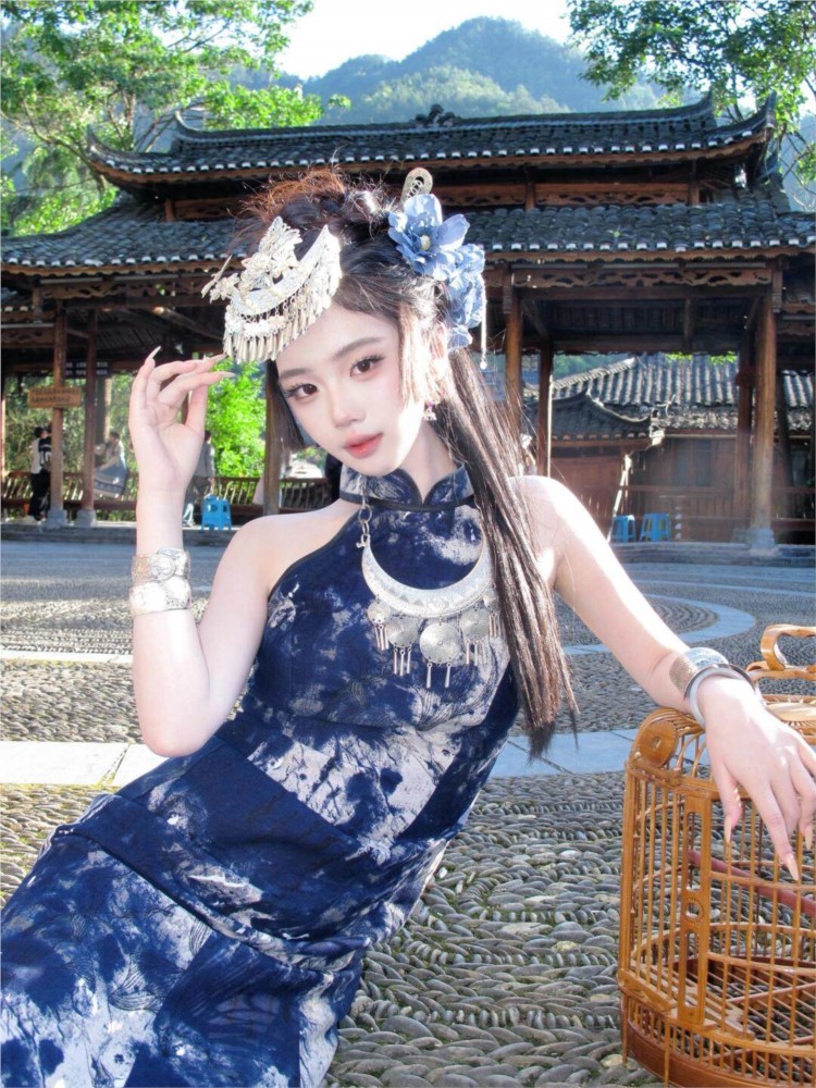 فستان باتيك جديد أنيق للنساء ب - مراجعة Ethnic Dress Fashion Show وسعره