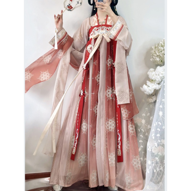 2025 Hanfu فستان تقليدي صيني أ - مراجعة Ethnic Dress Fashion Show وسعره