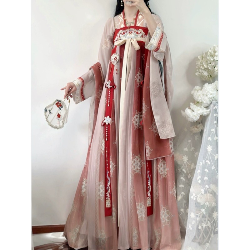 2025 Hanfu فستان تقليدي صيني أ - مراجعة Ethnic Dress Fashion Show وسعره