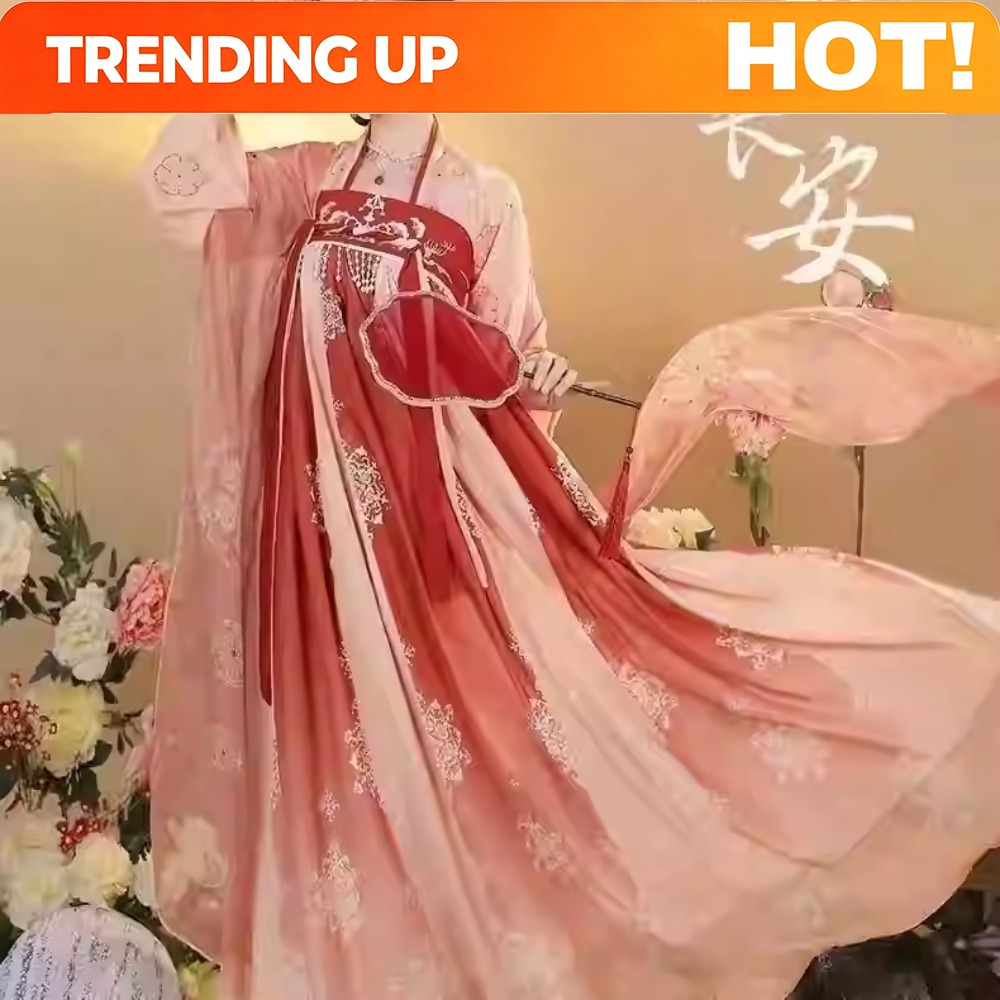تخصيص أزياء هانفو الصينية التق - مراجعة Ethnic Dress Fashion Show وسعره