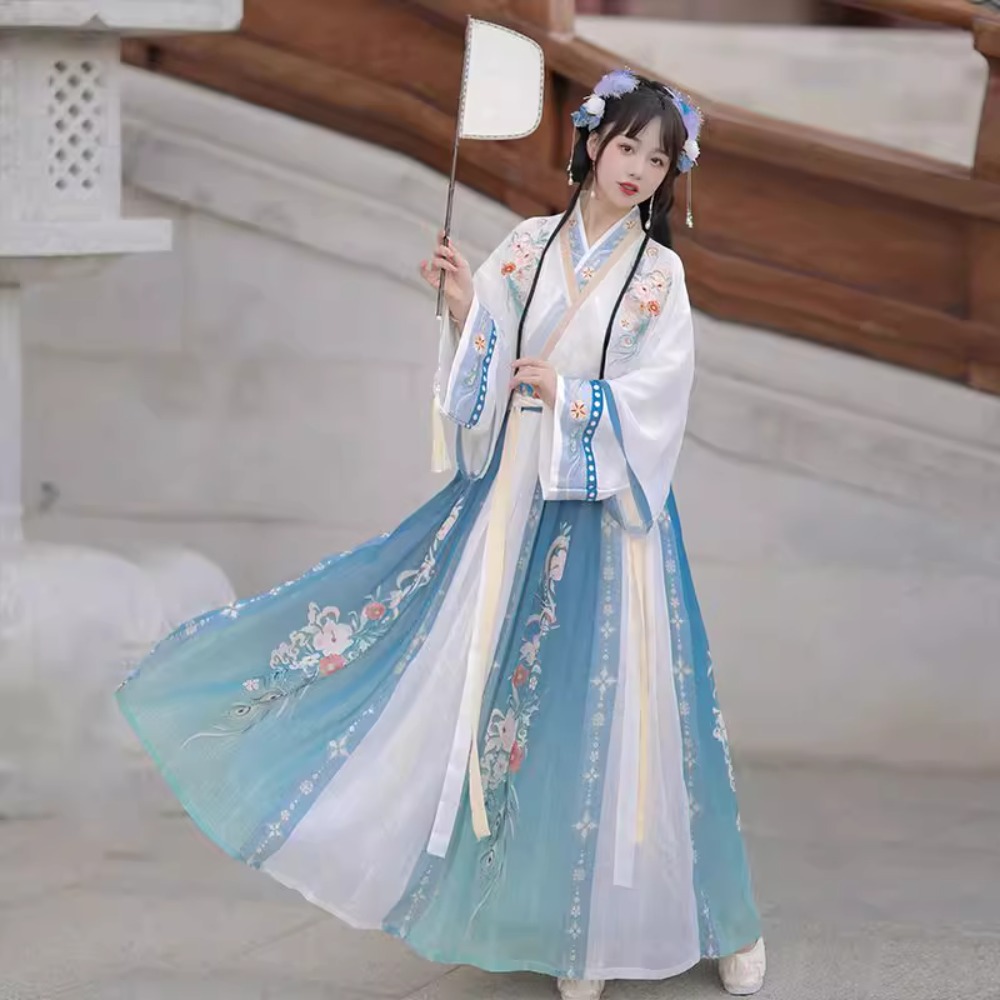 تخصيص أزياء هانفو الصينية التق - مراجعة Ethnic Dress Fashion Show وسعره