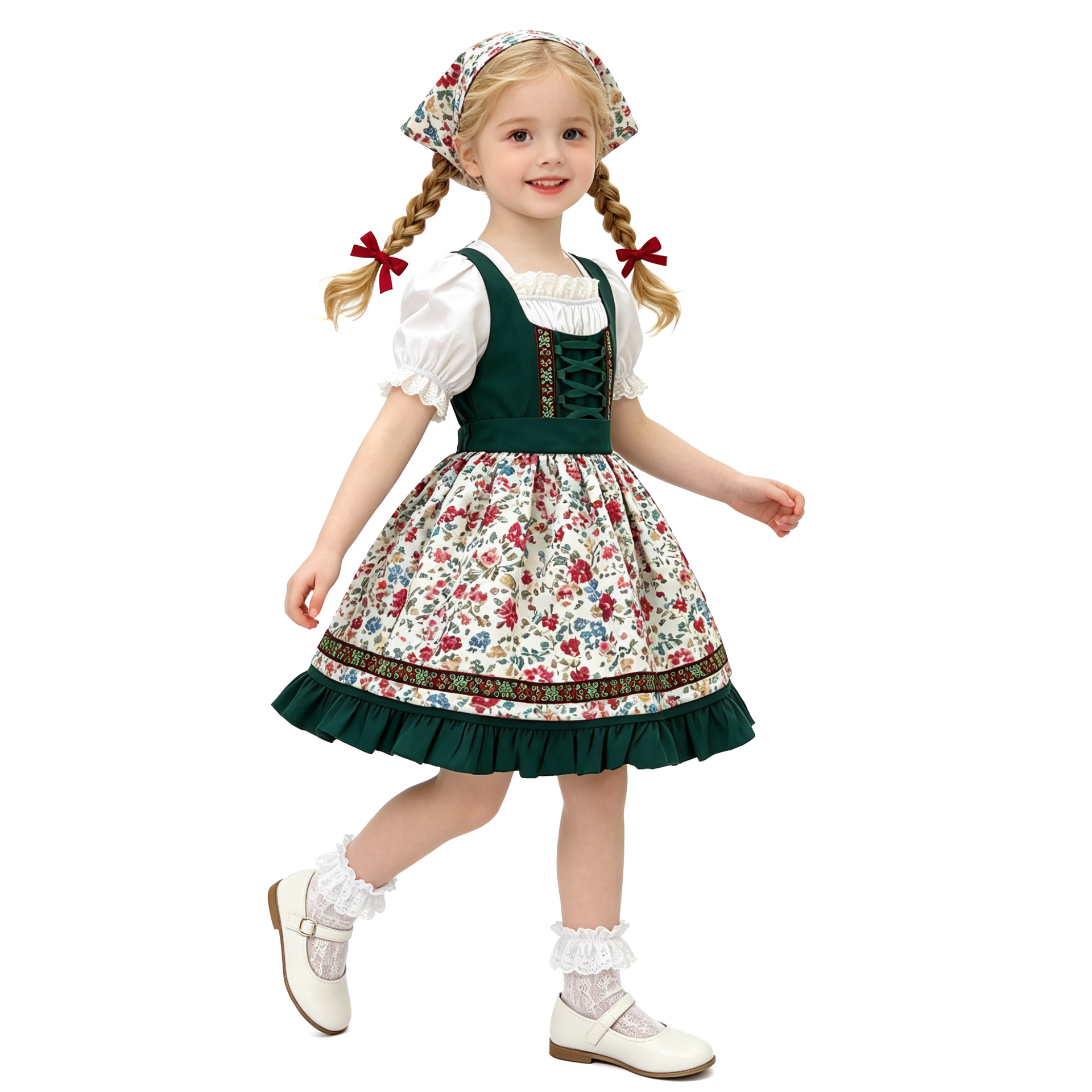 زي أداء للأطفال لمهرجان بيرة م - مراجعة Ethnic Style Dresses وسعره
