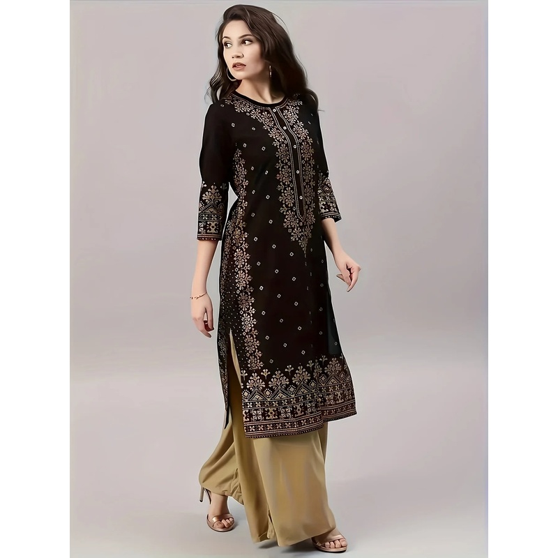 طقم ملابس نسائية كاجوال بأسلوب - مراجعة Ethnic Style Dresses وسعره