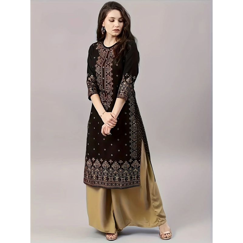 طقم ملابس نسائية كاجوال بأسلوب - مراجعة Ethnic Style Dresses وسعره