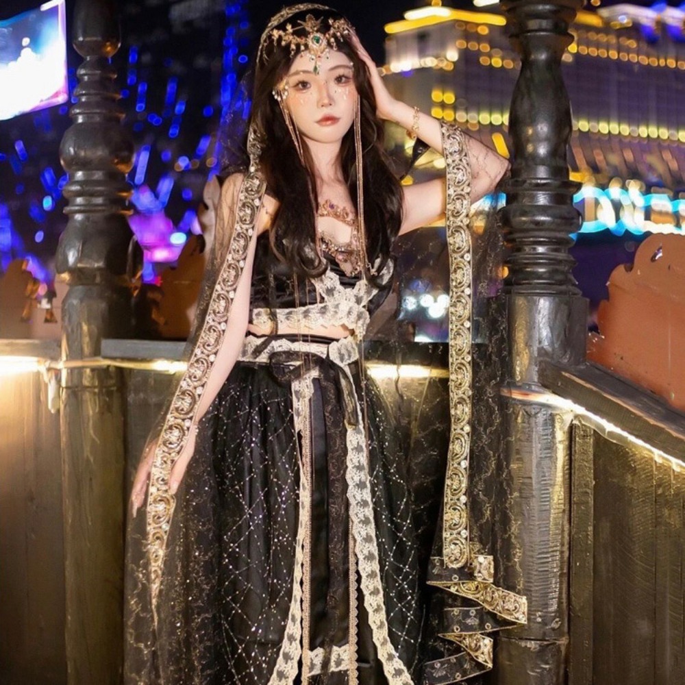نمط عرقي غريب Hotsweet Fairyco - مراجعة Ethnic Dress Fashion Show وسعره