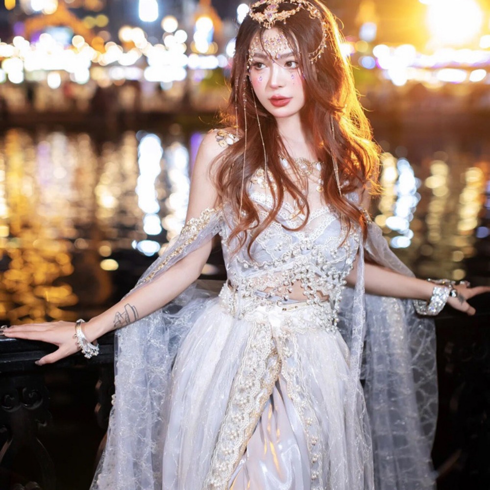 نمط عرقي غريب Hotsweet Fairyco - مراجعة Ethnic Dress Fashion Show وسعره